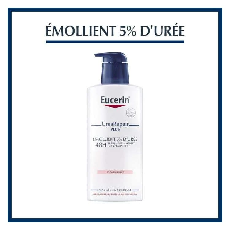 Eucerin Urea repair emollient 5% d'urée 48h parfum apaisant 250 ml