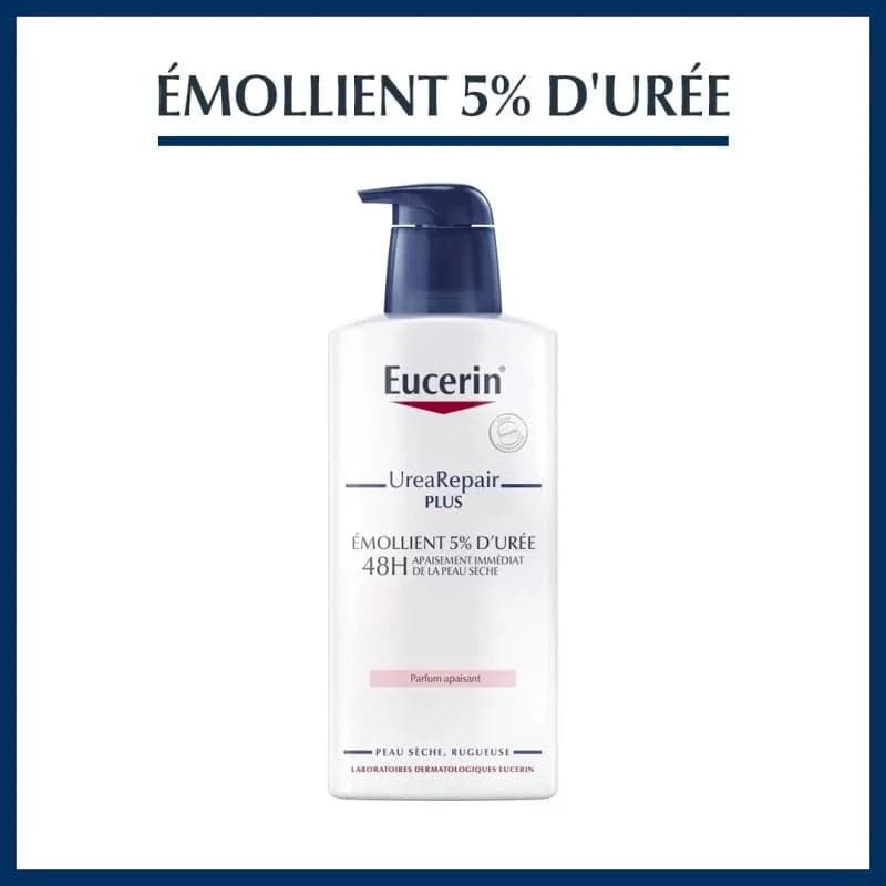 Eucerin UreaRepair PLUS Émollient 5% d'Urée Parfumé 250 ml – soin corps