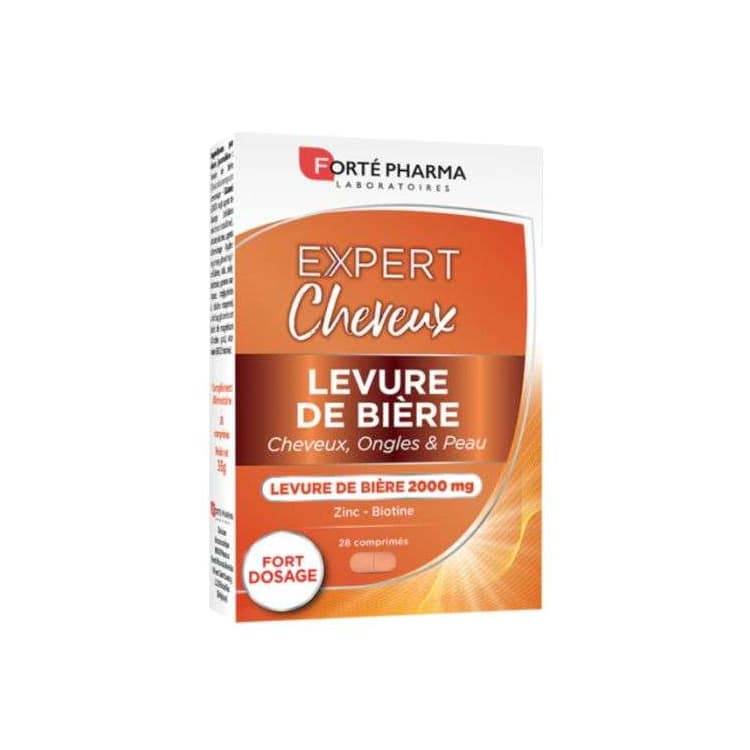 Forté Pharma Expert cheveux levure de bière 28 comprimés