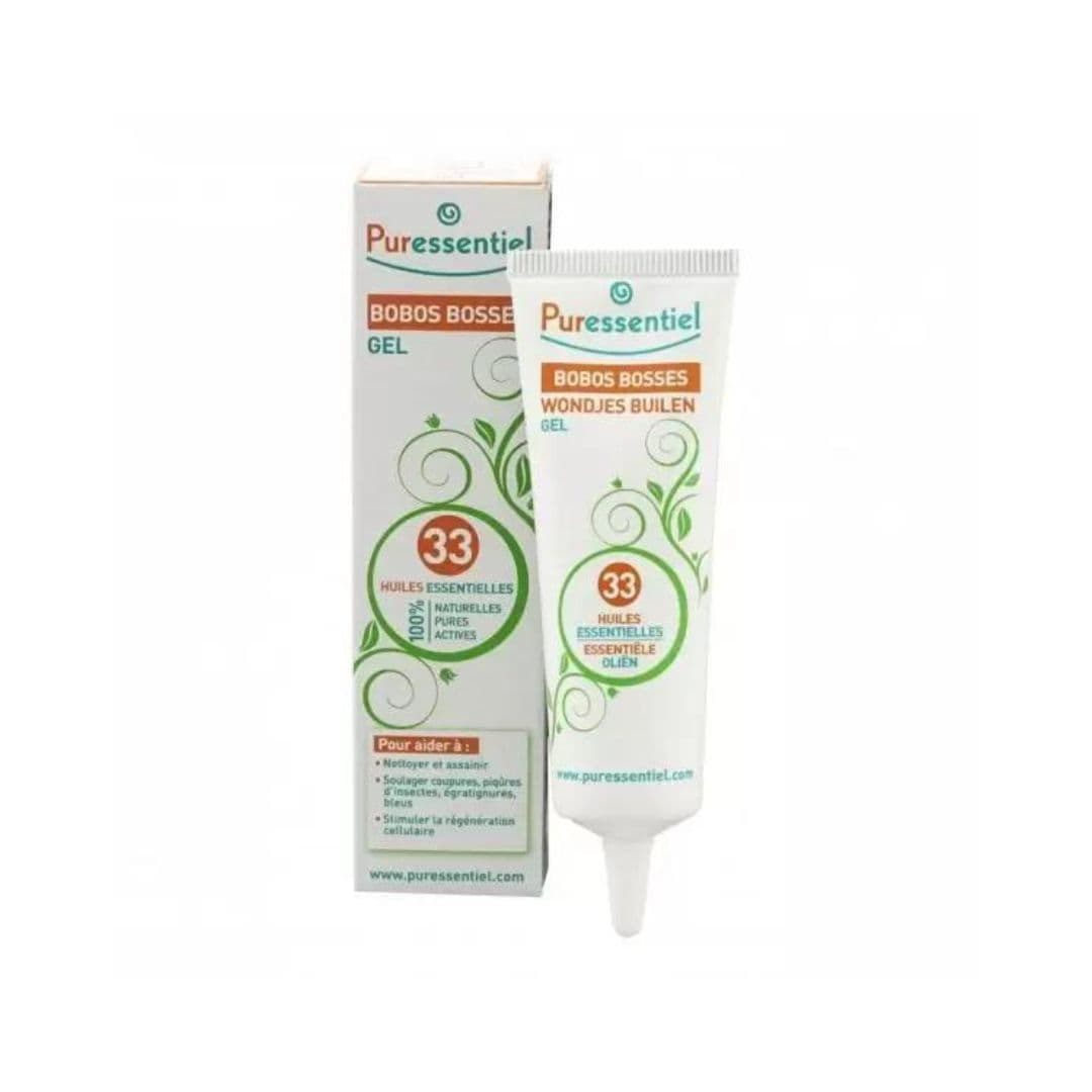 Puressentiel Gel Multi-Usage Bobos Bosses 33 Huiles Essentielles 30 ml – aromathérapie