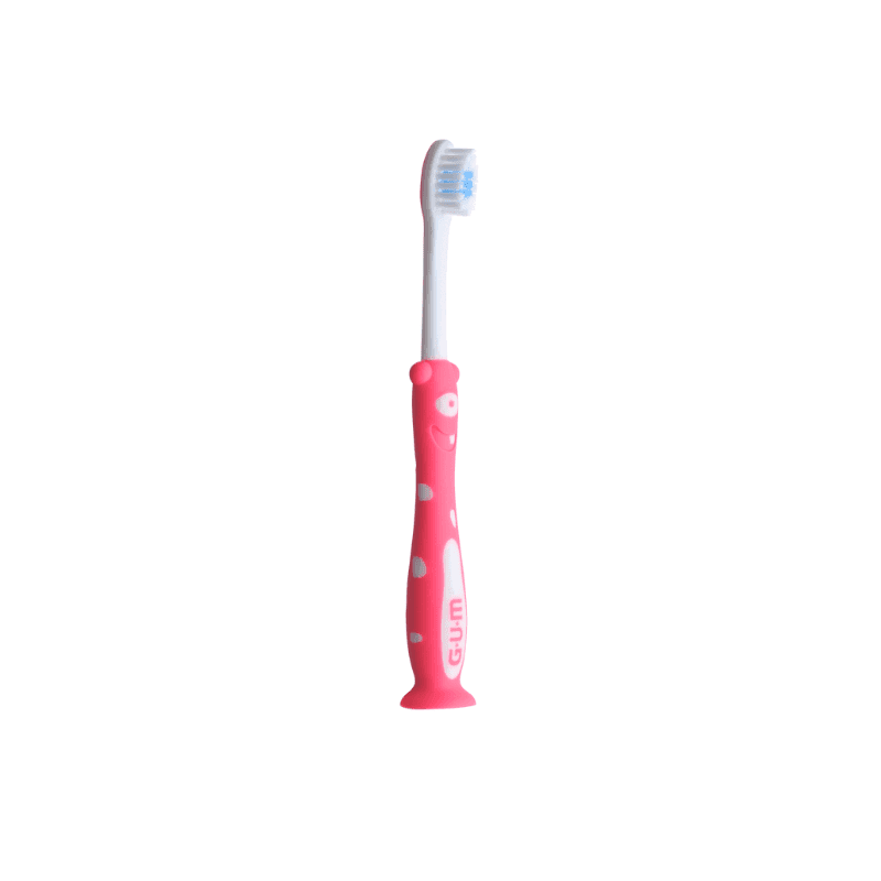 GUM Brosse à dents Kids 3-6 ans – brosse à dents