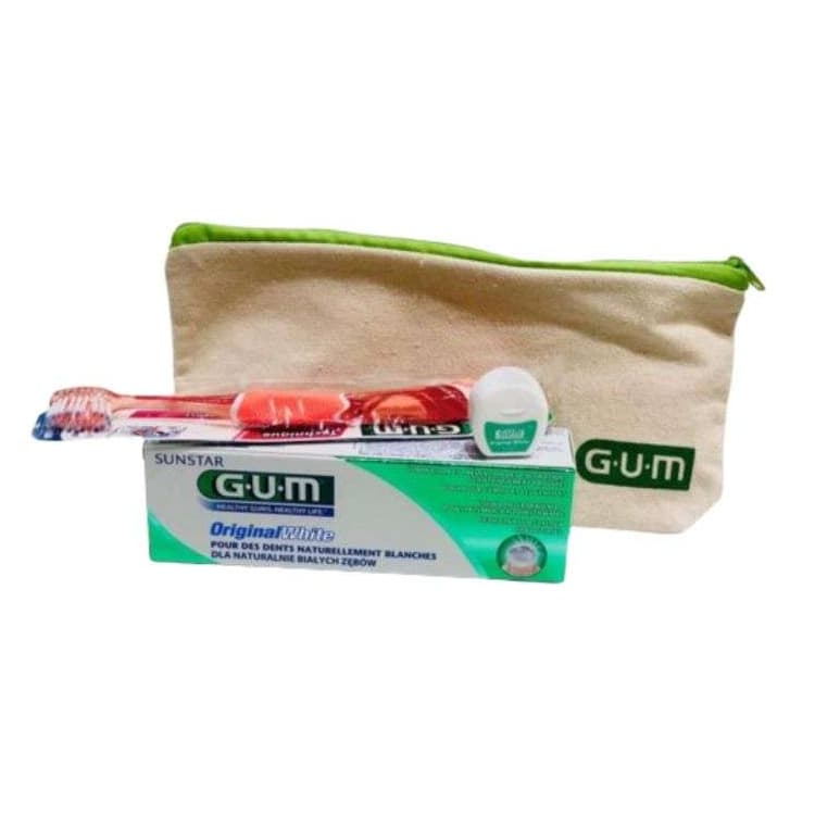 GUM Trousse blancheur original white