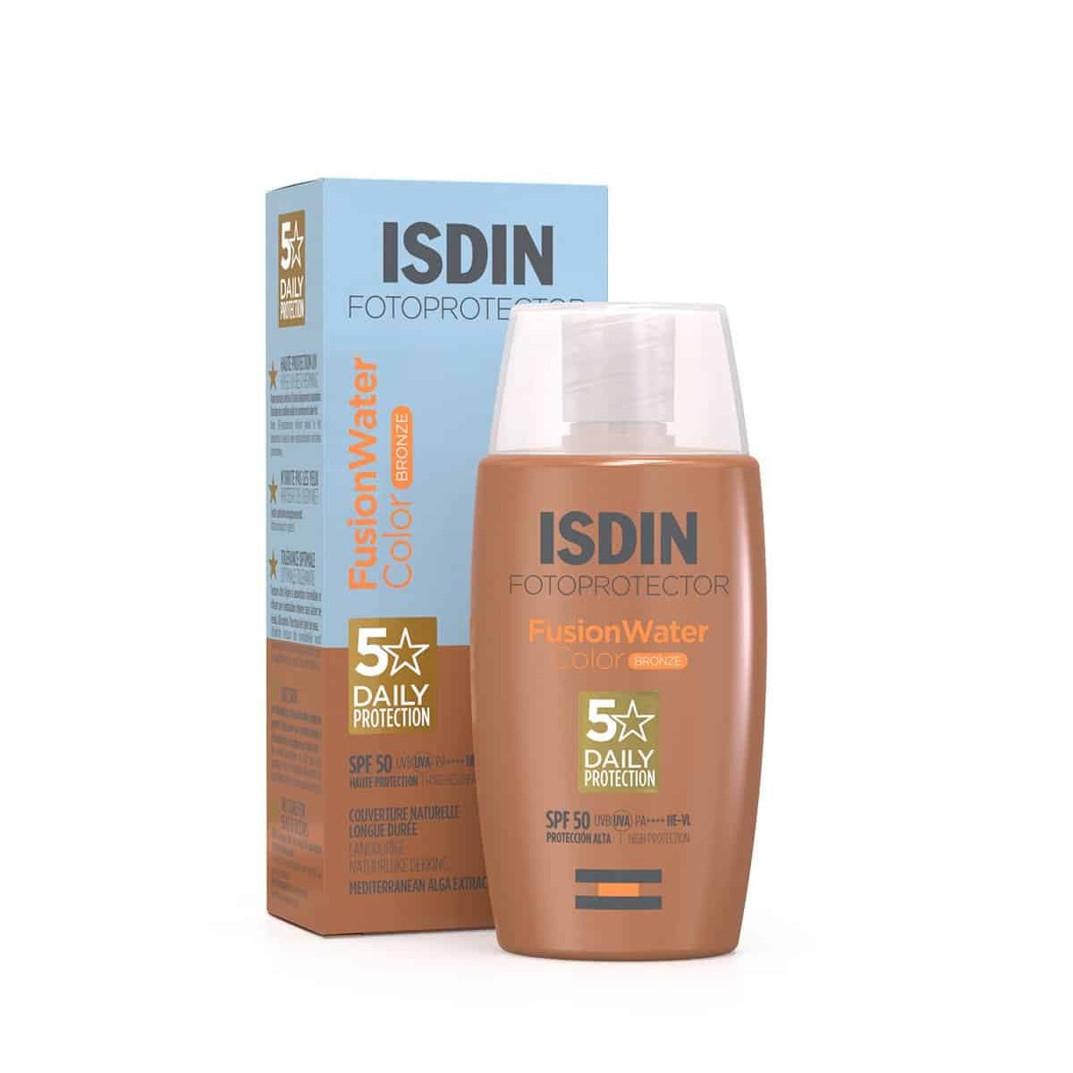 ISDIN Fotoprotector Fusion Water Color Bronze SPF 50 – protection solaire