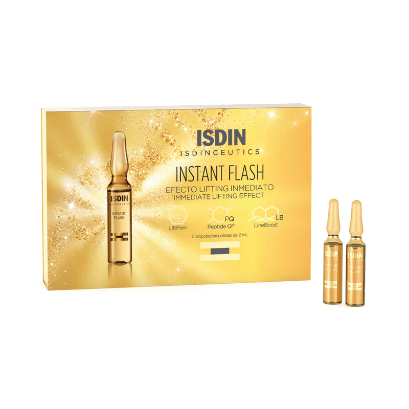 ISDIN Isdinceutics Instant Flash Ampoules Effet Lifting Immédiat
