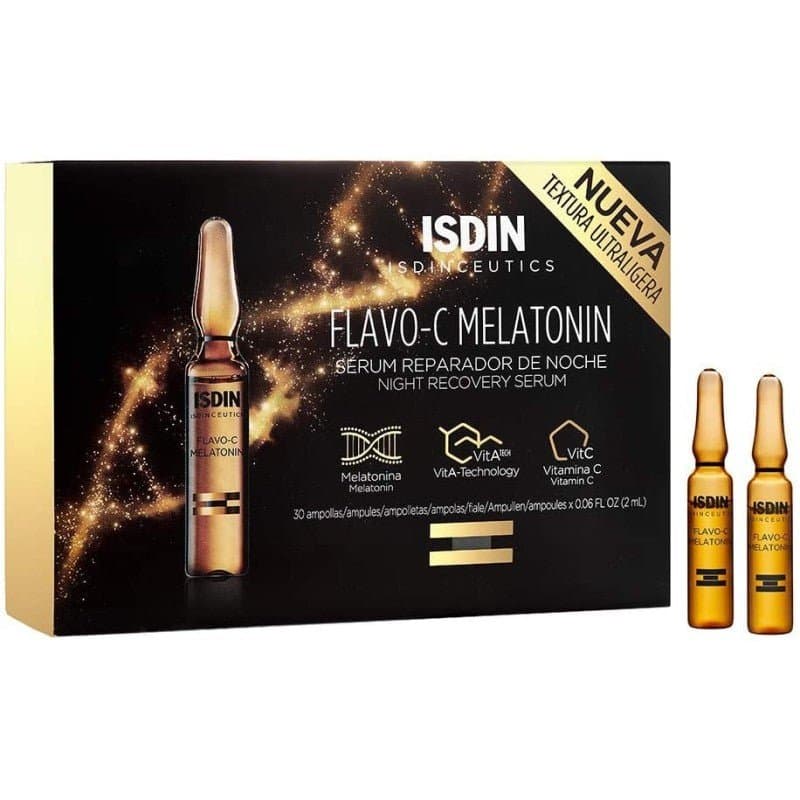 ISDIN Isdinceutics Flavo-C Melatonin Sérum Réparateur de Nuit – sérum visage