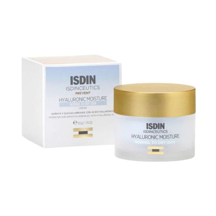 ISDIN Isdinceutics prevent hyaluronic moisture crème peau normale a sèche 50 g