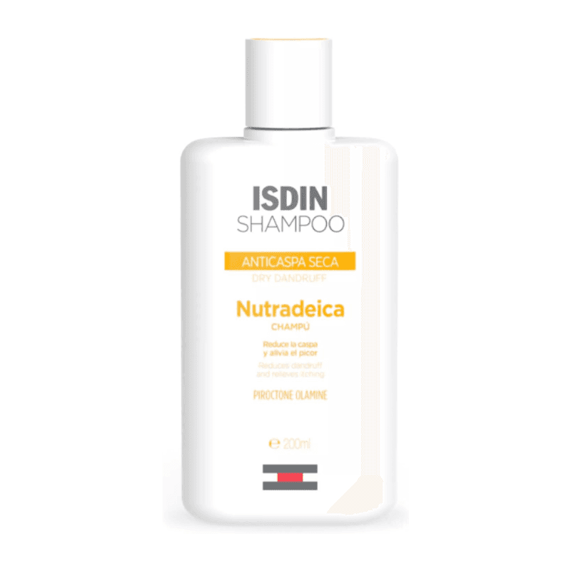 ISDIN Nutradeica Shampoing Anti-Pelliculaire Pellicules Sèches 200 ml – shampoing