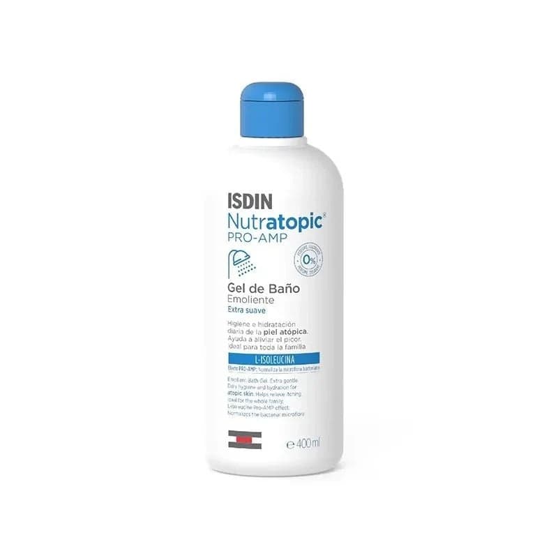 ISDIN Nutratopic Gel de Bain Émollient 400ml 400 ml – soin corps