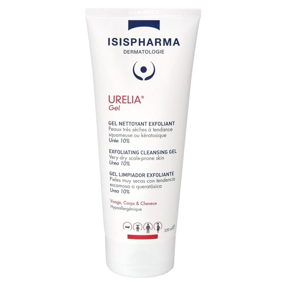 Isispharma Urelia Gel Nettoyant Exfoliant 200 ml – nettoyant visage