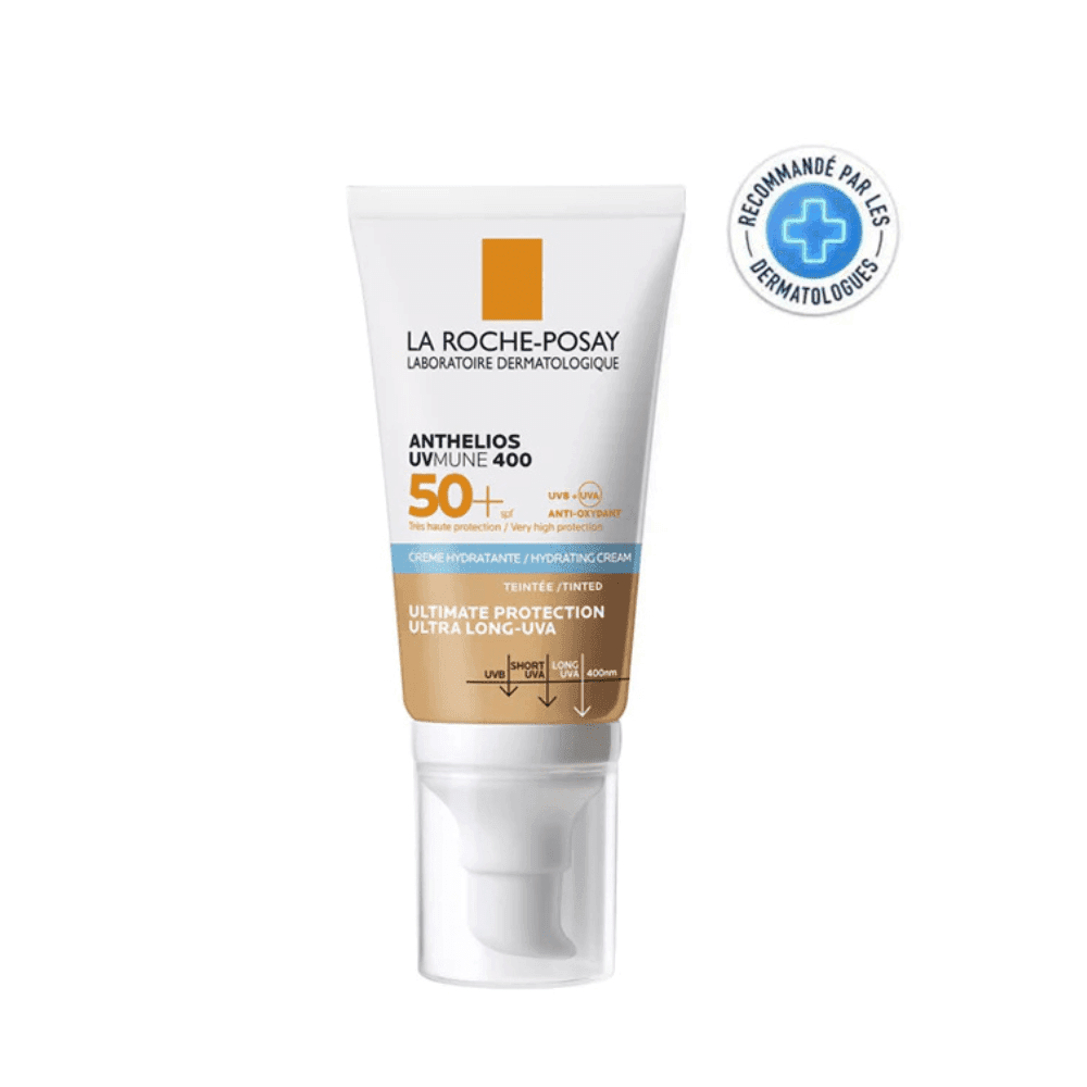 La Roche-Posay Anthelios UVMUNE 400 Crème Hydratante Teintée SPF50 50 ml – protection solaire