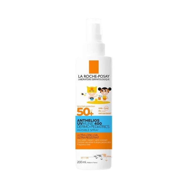 La Roche-Posay Anthelios UVMUNE 400 Dermo-Pédiatrics Spray Invisible SPF50 – protection solaire