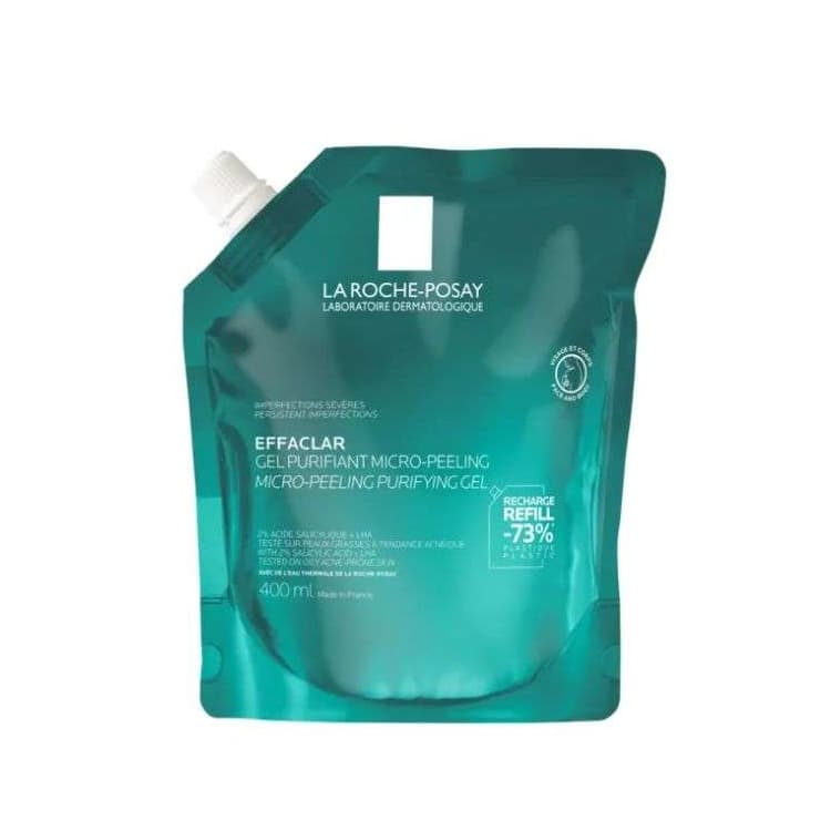 La Roche-Posay Effaclar gel purifiant micro peeling recgarge 400 ml