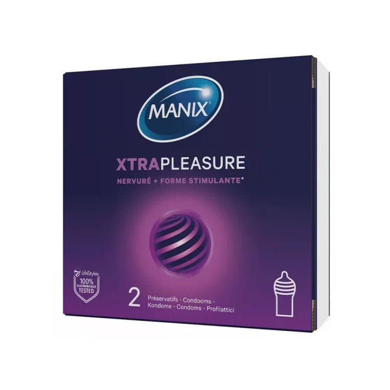 Manix Xtra Pleasure 2 pièces – sexualité / Bien-être
