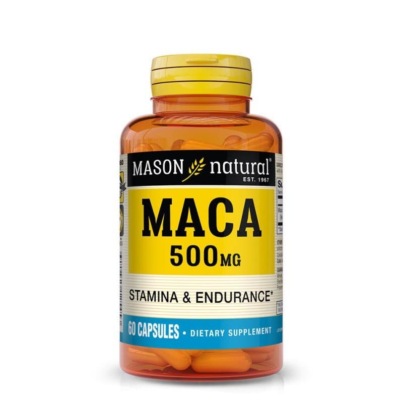 Mason Natural Maca 60 capsules – complément alimentaire