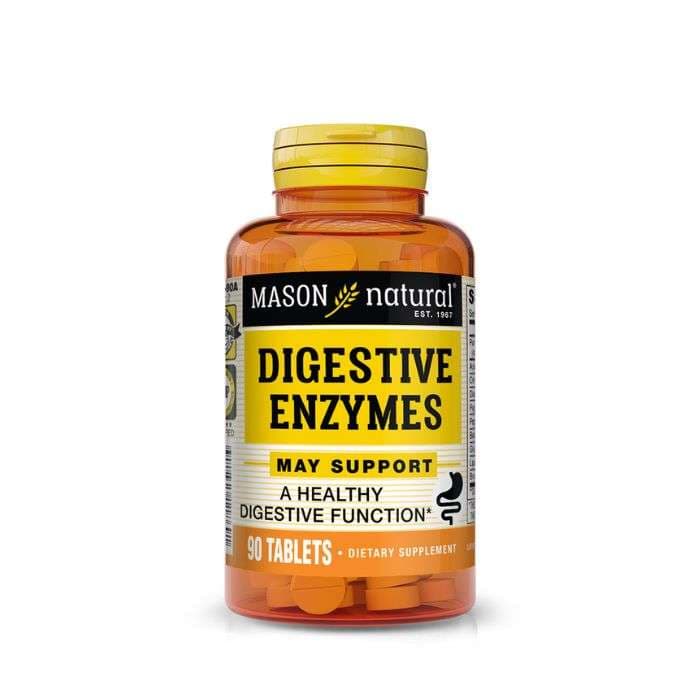 Mason Natural Ultra Digestive Enzymes 90 comprimés – complément alimentaire