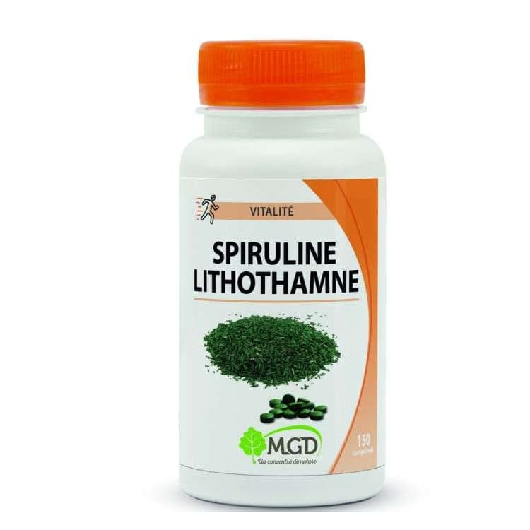 MGD Nature Spiruline lithothamne 150 comprimés