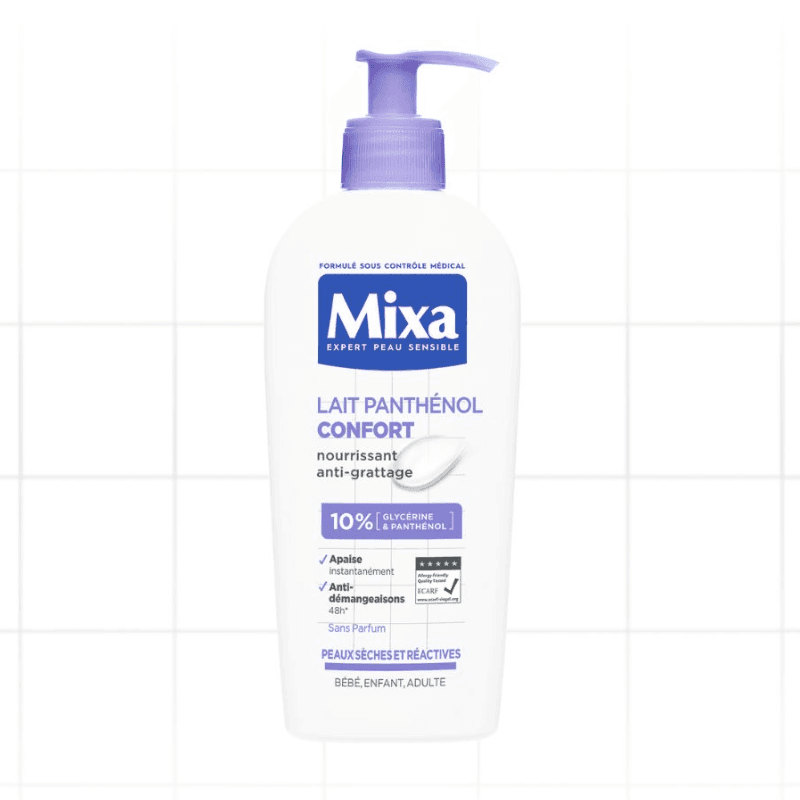 Mixa Lait Panthénol Confort Hydratant 250 ml