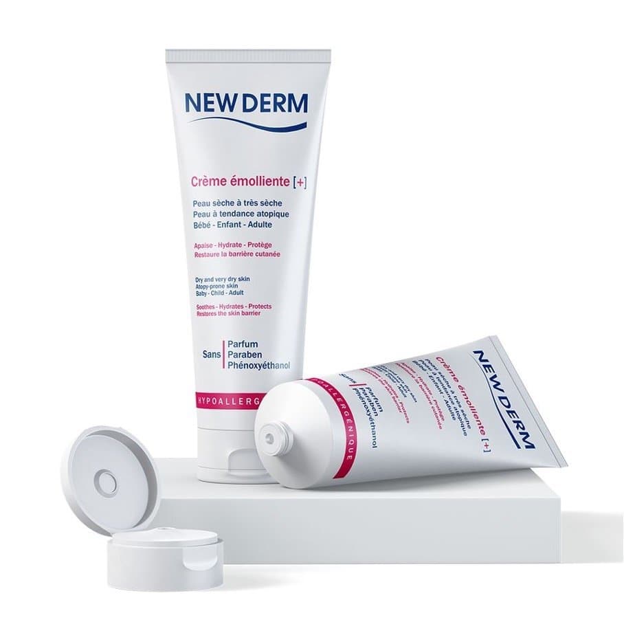 New Derm Crème Émolliente 250 ml – soin corps