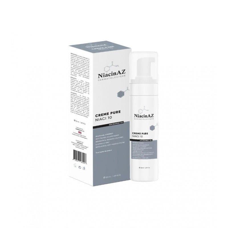 NiacinAZ Niaci10 Crème Pure Niacinamide 50 ml – soin visage