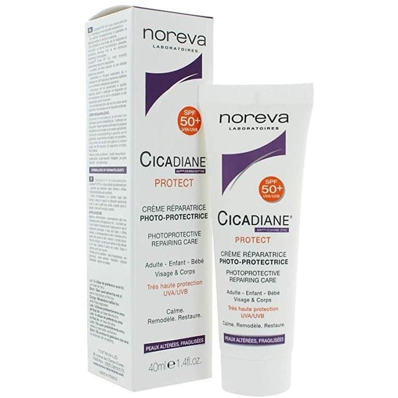 Noreva Cicadiane Protect Crème Réparatrice SPF50 40 ml – protection solaire