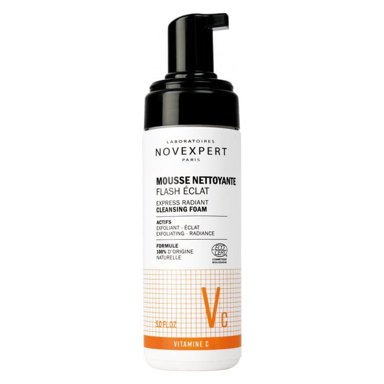 Novexpert Flash éclat mousse nettoyante 150 ml