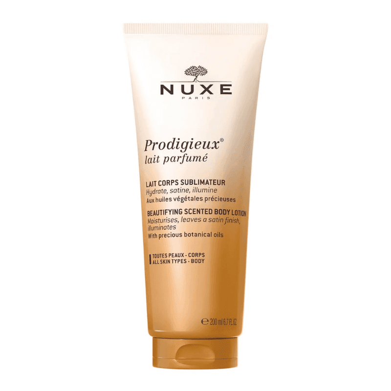 Nuxe Prodigieux Lait Parfumé Sublimateur aux Huiles Végétales 200 ml – soin corps