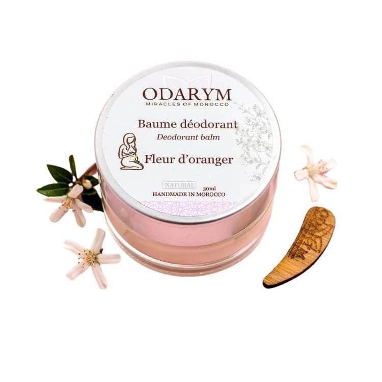 Odarym Femme enceinte baume déodorant fleur d'oranger 30 ml