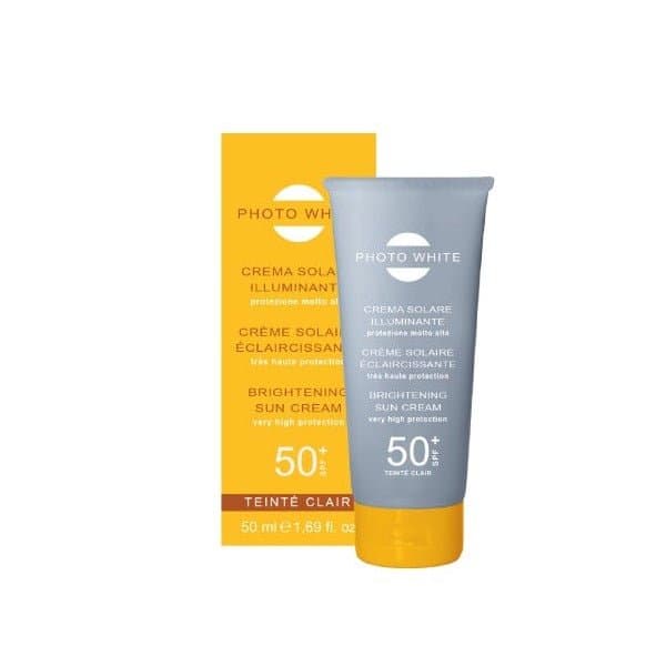 Photo White Crème Solaire Éclaircissante SPF50+ 50 ml – protection solaire