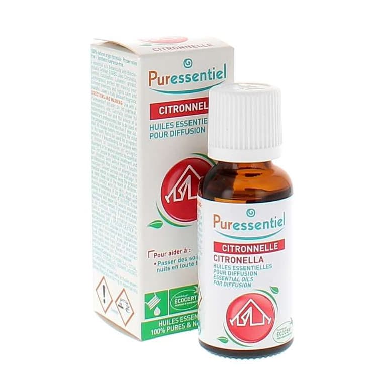 Puressentiel Huile essentielle pour diffusion citronelle 30 ml