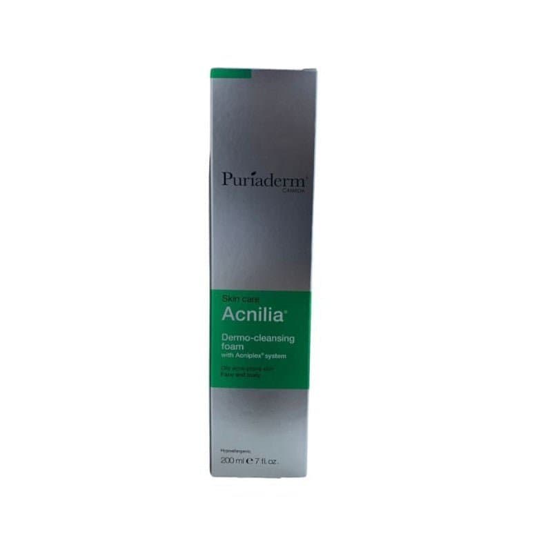Puriaderm Acnilia Mousse Nettoyante 200 ml – nettoyant visage