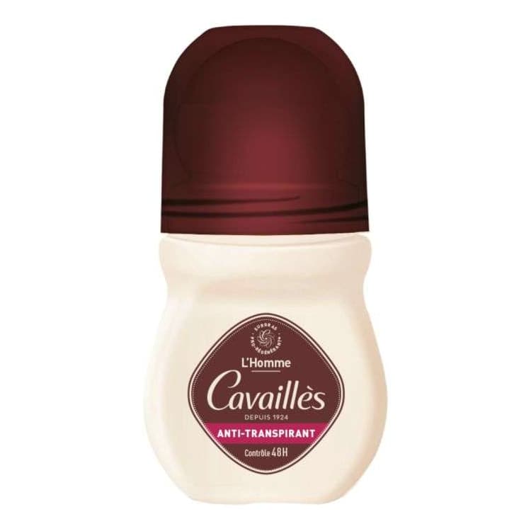 Roge Cavailles Déodorant anti transpirant contrôle 48 h roll on homme 50 ml