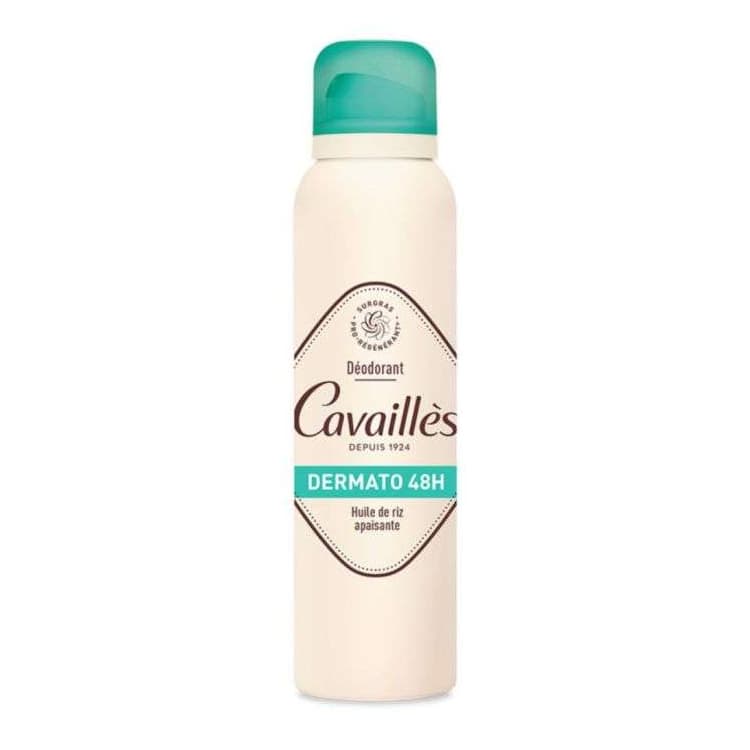 Roge Cavailles Déodorant dermato spray 48h huile de riz apaisante 150 ml