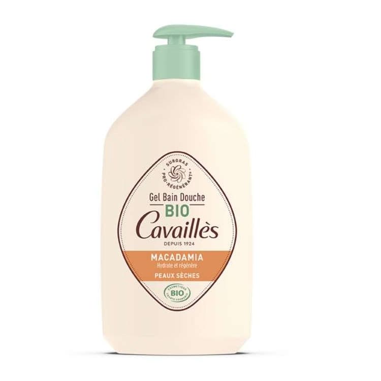 Roge Cavailles Gel bain et douche huile de macadamia bio 1 litre