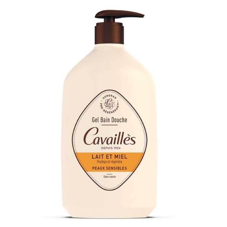 Roge Cavailles Gel bain et douche lait et miel 1 L