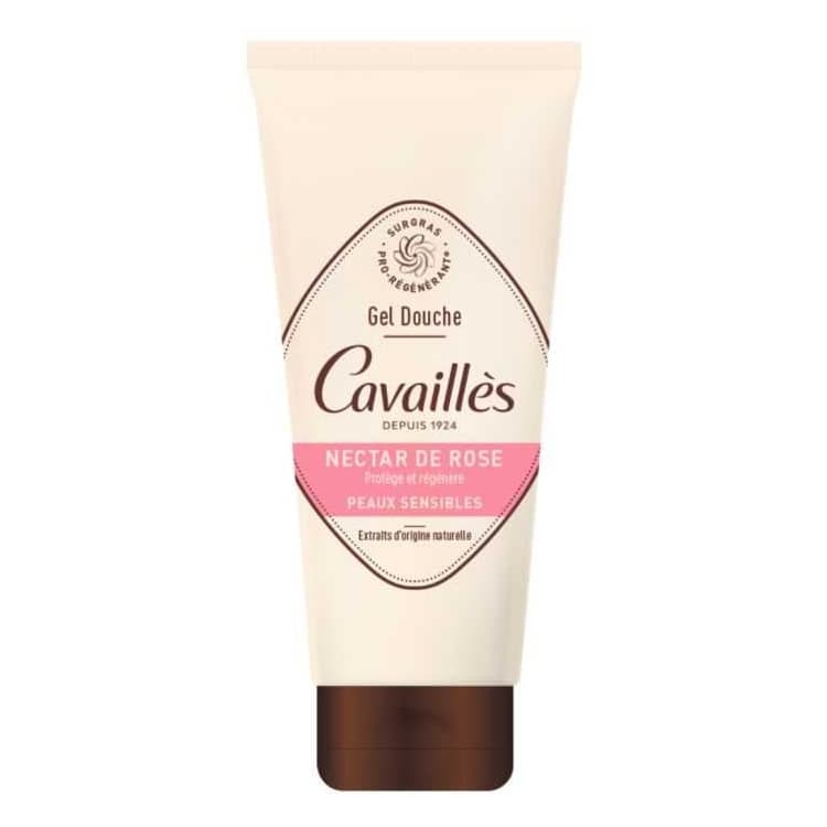 Roge Cavailles Gel bain et douche nectar de rose peaux sensibles 200 ml