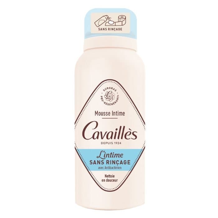 Cavaillès Mousse Intime Fraîcheur et Anti-bactérien sans Rinçage 100 ml – hygiène intime