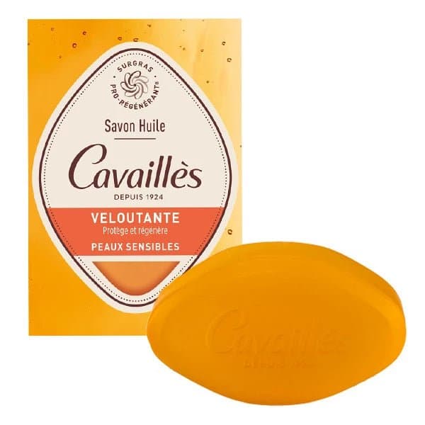 Cavaillès Savon Huile Veloutant - Douceur et Soin pour Peaux Sensibles 100 g – bain & Douche