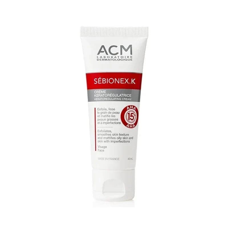 ACM Sébionex K Crème Kératorégulatrice 40 ml – masque / Gommage visage