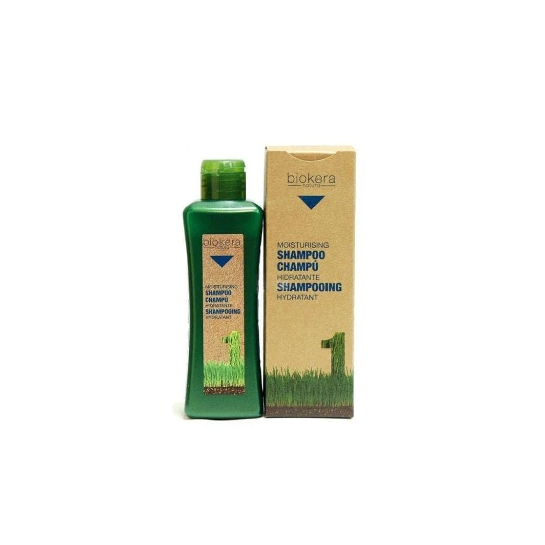 Biokera Shampoing Hydratant à l'Huile de Germe de Blé 300 ml – shampoing
