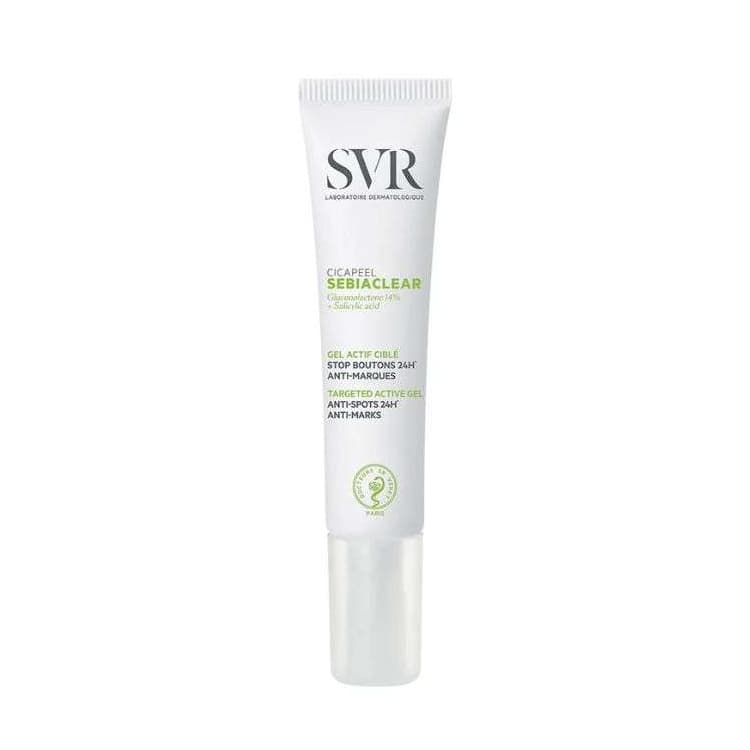 SVR Cicapeel sebiaclear stop boutons 24h anti marques 15 ml