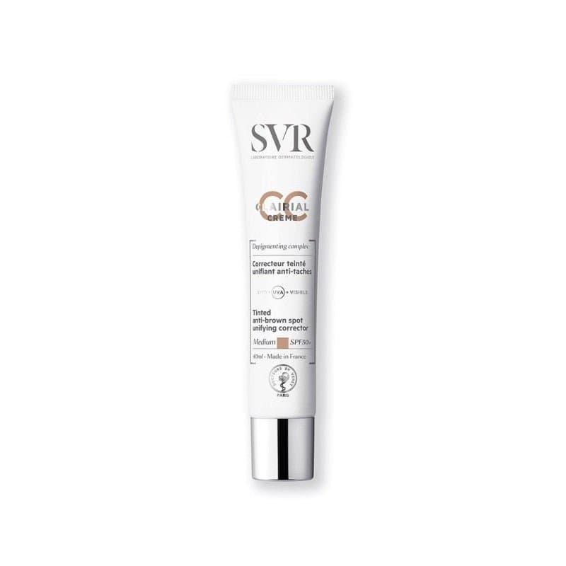 SVR Clairial CC Crème SPF50+ Medium - Correcteur Unifiant Anti-Taches 40 ml – protection solaire