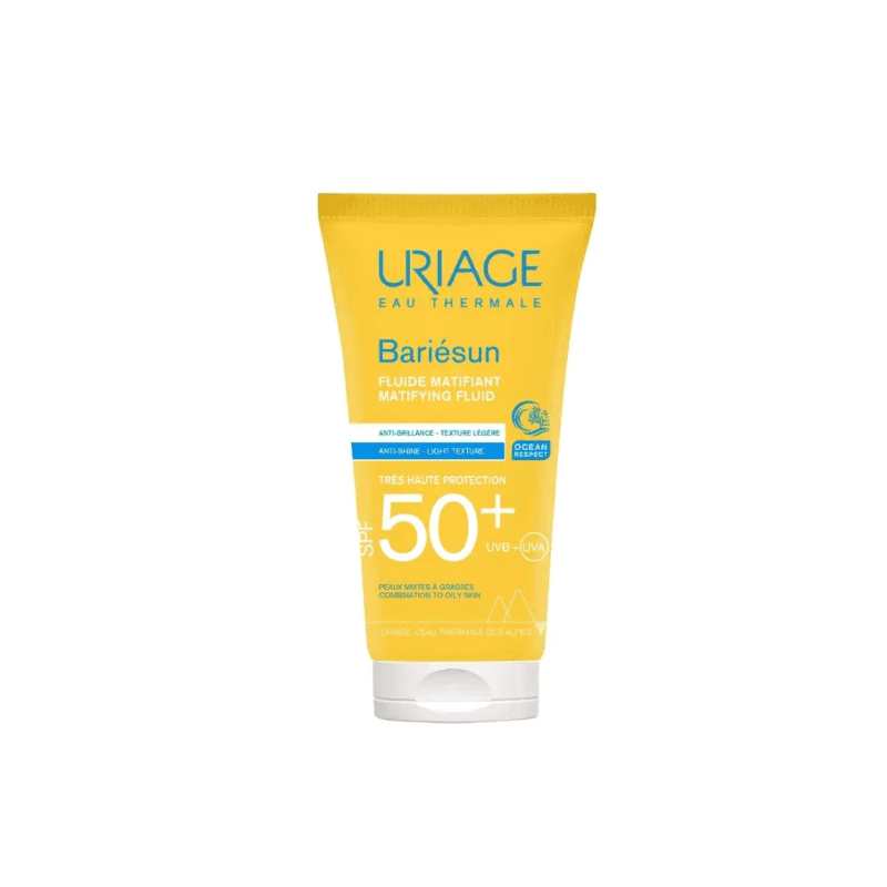 Uriage Bariésun Fluide Matifiant Anti-Brillance SPF50 – protection solaire