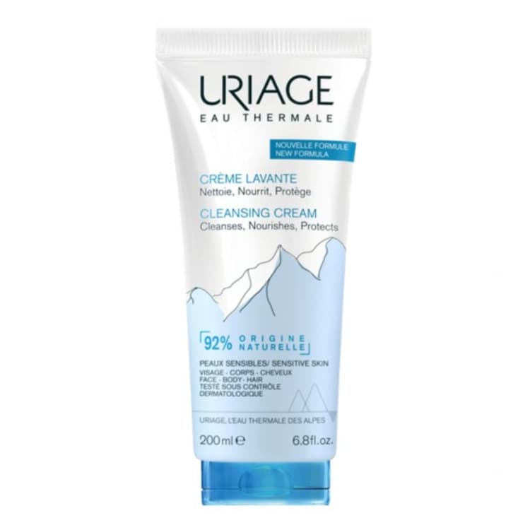 Uriage Crème lavante surgras moussant sans savon 200 ml