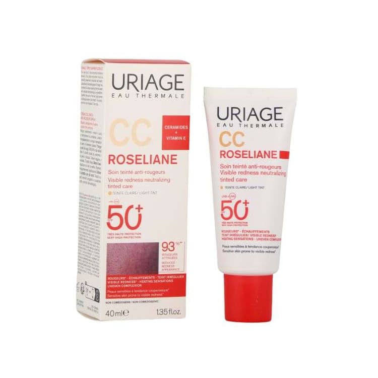 Uriage Roséliane cc crème spf50+ teinte claire 40 ml