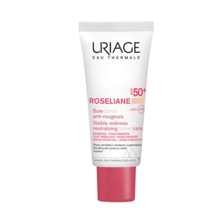 Uriage Roséliane soin teintée anti rougeurs spf 50 + teinte claire 50 ml
