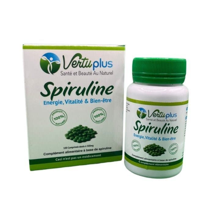 Vertu Plus Spiruline - Complément Alimentaire Énergie et Bien-Être – complément alimentaire