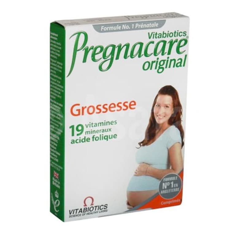 Vitabiotics Pregnacare original grossesse 30 cps