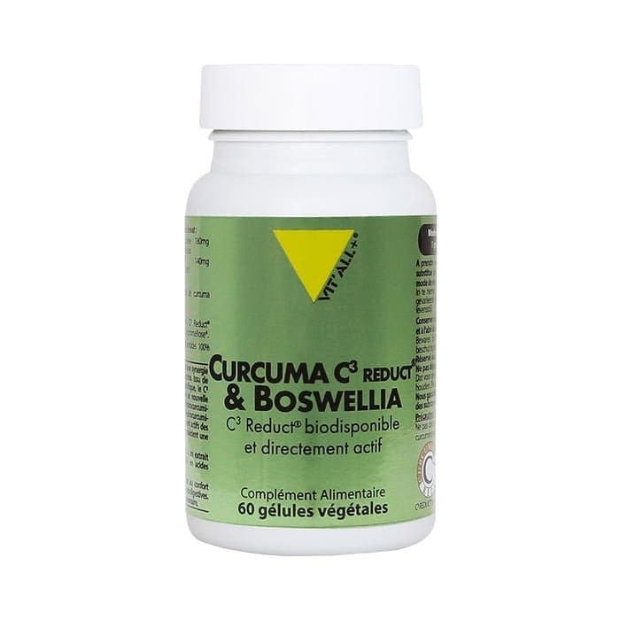 VITALL+ Curcuma C3 Reduct & Boswellia 30 gélules – complément alimentaire