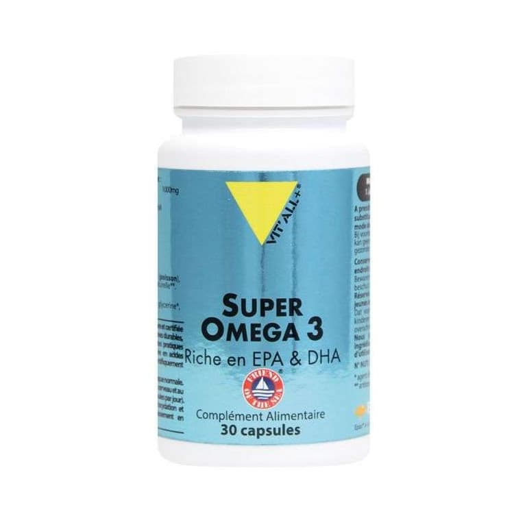 VITALL+ Super omega 3 30 gélules