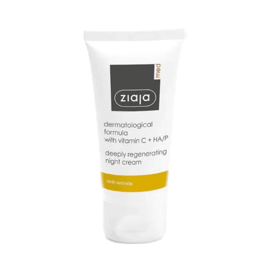 Ziaja Med Crème de Nuit Régénérante Antioxydante à la Vitamine C 50 ml – soin visage